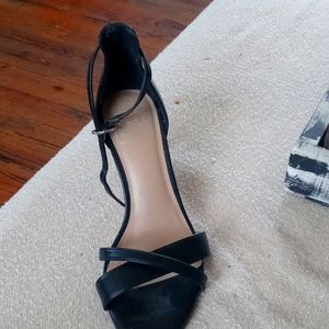 Kaari Blue Heels, Size 7 Black